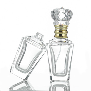 in stock wholesale high-end fashion glass perfume bottle