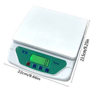 Foreign Trade TS500 Kitchen Scale Food Weighing Scale Electronic Weight Weighing Tea Scale Baking Electronic Scale Measuring Platform Scale
