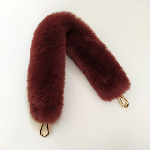 New Mao Mao Hand Carrying Strap Bag Accessories Bag Strap Replacement Hand Strap Bag Strap Imitation Fur Mao Mao Hand Short Strap
