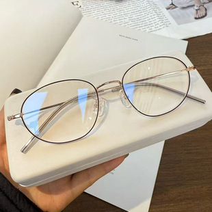 Explosions Little Red Riding Book Ins Cyber Celebrity Retro Myopic Glasses Frame Female Plain Carlin Same Style Glasses Frame with 58161
