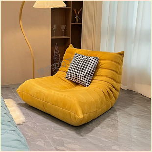 Internet Trendy Caterpillar Lazy Sofa Bedroom Balcony Casual Tatami Living Room Single Recliner Sofa Chair Leisure Chair
