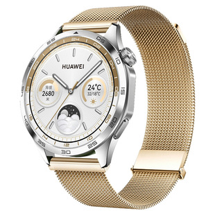 For Huawei Gt4/Watch4Pro Strap Huawei Milan Stainless Steel Metal Strap 18/20/22mm