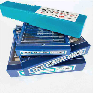 Hitong machine tap high speed steel 6542 full grinding straight hole tap stainless steel machine tap M6m8