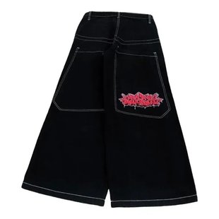 Amazon Aliexpress Amazon Supply Men's Jeans Y2K Bag Retro Jnco High Quality Pattern Hip