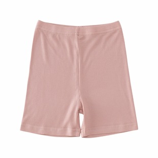Summer Thin Solid Color Shorts Boys and Girls New Leggings Cotton Pants Baby Breathable Cool Pants