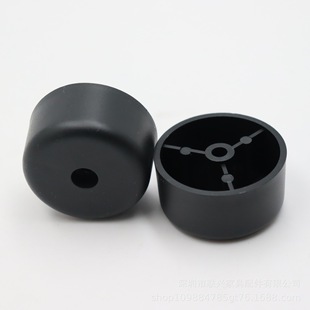 Factory direct 45*23mm round plastic sofa feet furniture feet large price excellent