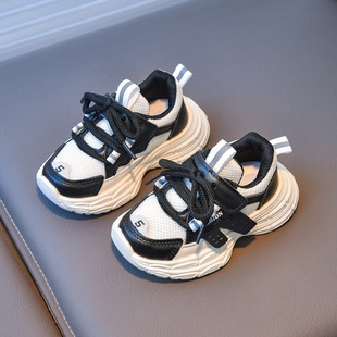 Girls' Shoes Children's sneaker Torre Shoes Boys Explosions 2025 Spring New Lightweight Breathable Children's Shoes