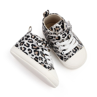 0-1 year old spring and autumn baby shoes leopard fashion baby shoes soft bottom toddler shoes wholesale 2767