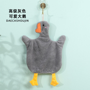 Hand towel hanging kitchen hand towel lint-free absorbent small towel bathroom cute hand towel