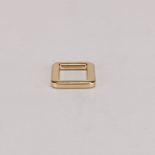 Luggage Hardware Accessories Zinc Alloy Square Wire Square Buckle Metal Die-cast Flat Wire Mouth Buckle Bag Strap Link Buckle