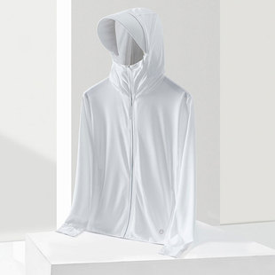 Hat brim sunscreen clothing summer new coat breathable quick-drying anti-ultraviolet ice silk touch elastic breathable lightweight