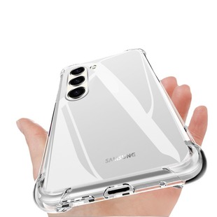 Применимо для Samsung s24 чехол для телефона анти-падение прозрачный SAMSUNGs20ultra силиконовый мягкий чехол 23 подушки безопасности s10