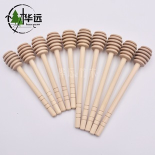 Honey Stick Special Spoon No Paint No Glue Natural Wooden Milk Tea Jam Stick Stirring Stick Bees Honey Stick