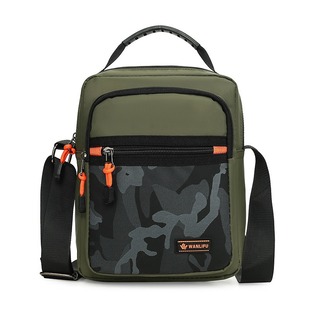 Casual Crossbody Bag Camouflage Pattern Waterproof Oxford Cloth Shoulder Bag Handbag Outdoor Travel Storage Mobile Phone Bag