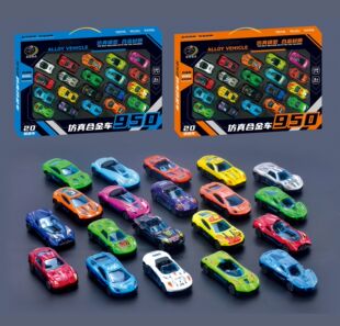Children's simulation mini alloy team engineering vehicle fire truck ladder car racing model toy wholesale stall
