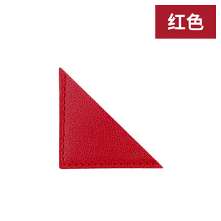 Cross-border spot LOGO leather heart-shaped bookmarks love bookmarks leather pu bookmarks small batch wholesale