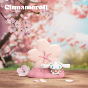 Подлинная Sanrio милая серия вишневых цветов ночной свет украшение Kulomi Yugui собака маленькая рука