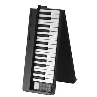 61 key foldable electronic piano keyboard portable beginner practice home key hand roll folding adult entry