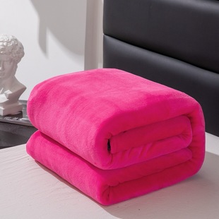 220g plain flannel blanket blanket casual blanket foreign trade will sell gift blanket nap blanket wholesale