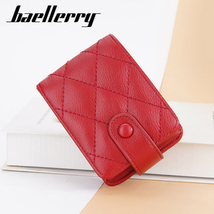Baellerry новый модный женский красный конверт корейская стеганый ромб с линзами мини-косметическая сумка оптом