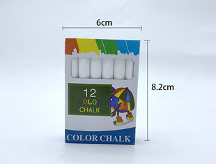 ✅Teacher writing tool white chalk 100 color dust-free chalk black green board accessories office teaching