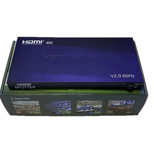 4K60hz HDMI Splitter 1x8 HD делитель один буксировка восемь 4K TV кроссовер с аудио