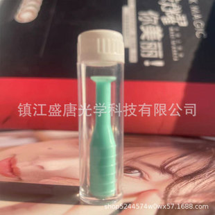 Soft and rigid silicone suction rod contact lens beauty contact lens applicator suction rod independent with bottle wearer wholesale