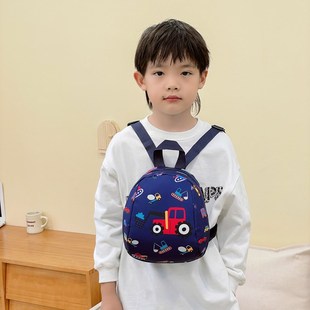 New fashion pattern kindergarten small class children's bag boys 4-6 years old leisure burden reduction Joker shoulder bag wholesale
