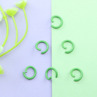 50 color 1.2*8 open ring paint color diy handmade material connection ring handmade iron ring hardware small ring c ring