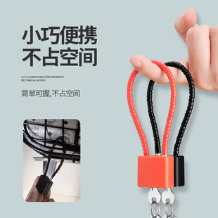 Battery Car Helmet Lock Soft Wire Rope Electric Car Long Padlock Car Basket Lock Door Rope Anti-theft Code Locker