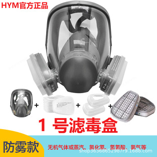 Gas Mask Full Face Silicone Welding Fire Dust 6800 Painting Chemical Industry Dust Prevention Cross-border Labor Protection