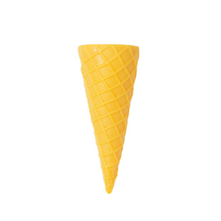 PVC Simulated Crispy Cone Miniature Food Toy DIY Handmade Ice Cream Crisp Cone Base Fun Doll House Toy