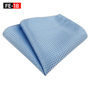 Men's Handkerchief Square 2025 Polyester Material Fashion Suit Pocket Square Dress Square