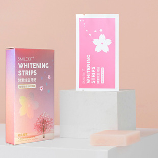 Smilekit Cherry Blossom Ослепительная белая зубная паста профессиональный белый зубной фермент яркий белый замок белая зубная паста отбеливающая зубная паста