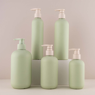 200ml shampoo bottl 300/500mlHDPE зеленый плюшевый шампунь бутылка шампунь