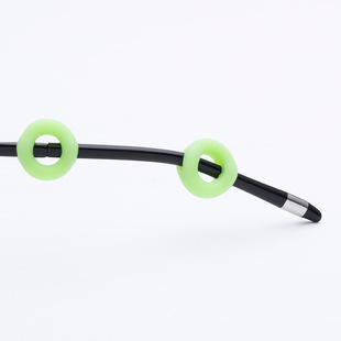 Glasses Silicone Earmuffs Silicone Ring Candy Color Earmuffs Ear Hook Ear Holders Black Transparent Color Glasses Accessories
