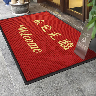 Welcome to the door carpet welcome door mat non-slip absorbent shop hotel door mat entrance mat