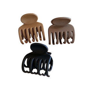 High-cut ponytail fixed artifact gripper anti-collapse hairpin small claw clip high-grade sense back head hair volume large shark clip