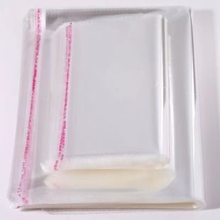 in stock opp self-adhesive bag jewelry clothing packaging bag transparent packaging bag opp bag wholesale thick transparent self-adhesive bag