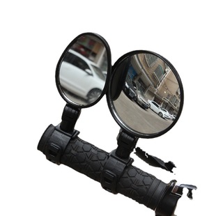 Bicycle rearview mirror bicycle mirror mountain bike convex mirror safety rearview mirror mirror riding equipment