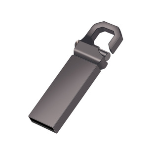 Climbing buckle metal USB personalized carving U disk high speed real capacity U disk portable working partner 64GB