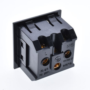 Embedded Card Type 16A two or three plug with GB national standard five-hole desktop cabinet chassis panel household AC power socket