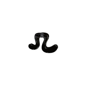 Cross-border Amazon Niche Geometric PC Clip Women's Head Hair Shark Clip small size Half Tie Hair Clip Hair Clip