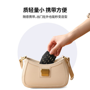 FaSoLa Travel Retractable Folding Hair Hoop Women's Face Wash Toothed Hair Pressure Anti-slip Broken Hair Hoop Bangs Hair Card