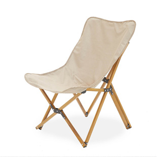 Outdoor folding chair portable leisure camping chair lightweight moon butterfly chair fishing sketch beach chair