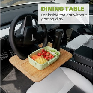 [Cross-border Explosions] Car Table General Purpose Car Steering Wheel Dining Table Car Wooden Pallet Notebook Dining Table