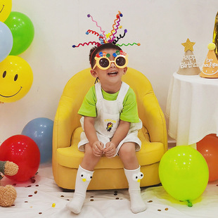Online celebrity birthday funny party photography children decoration dress up props headband holiday fun headband