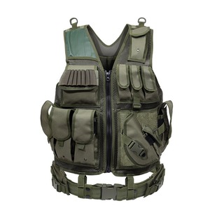 Factory Direct Sales Outdoor Equipment Tactical Vest Vest Mesh Anti-Stab Vest Breathable Vest Military Fan Protection Equipment