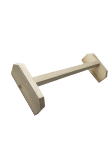 Factory wholesale pet chicken single wooden stand parrot stand cock hen stand stand bar