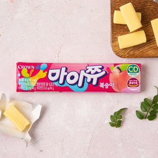 South Korea Imported Crown Grape Apple Strawberry Peach Flavored Gummy Containing Vc Fruit Flavored Kidsren's Snacks